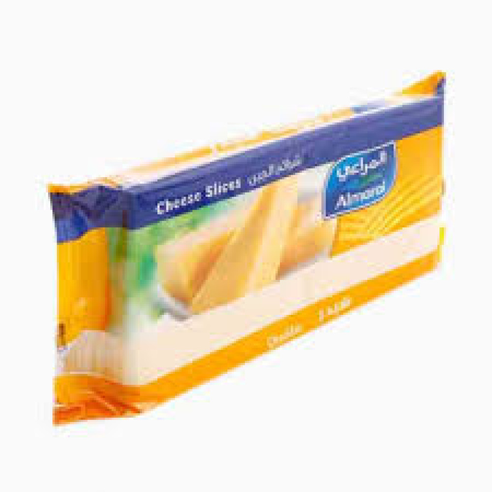 ALMARAI SLICES CHEDDAR CHEESE 400GM