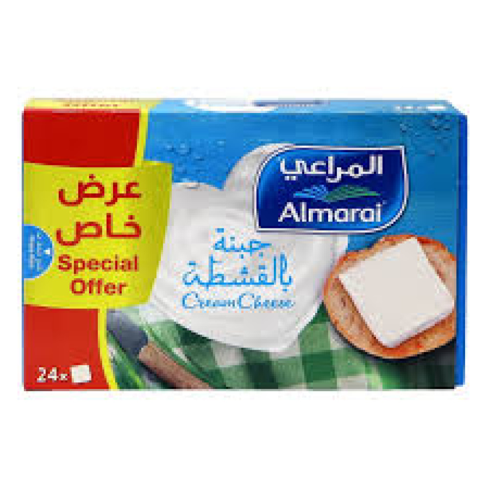 ALMARAI CREAM CHEESE PORTION 432GM