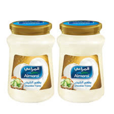 ALMARAI SPREADABLE CHEDDAR CHEESE 2 X 500GM