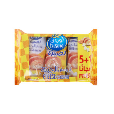 LUSINE CHEESE CROISSANT 60GM 5+1
