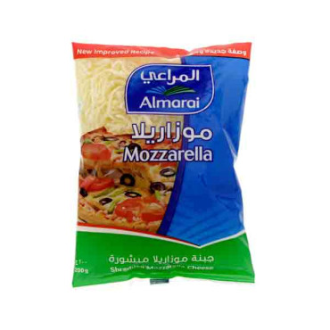 ALMARAI SHREDDED MOZZARELLA CHEESE 200GM 