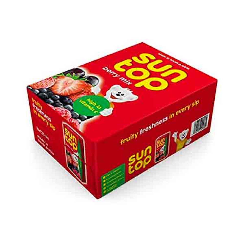 SUNTOP FRUIT DRINK BERRY MIX 24 X 125ML 
