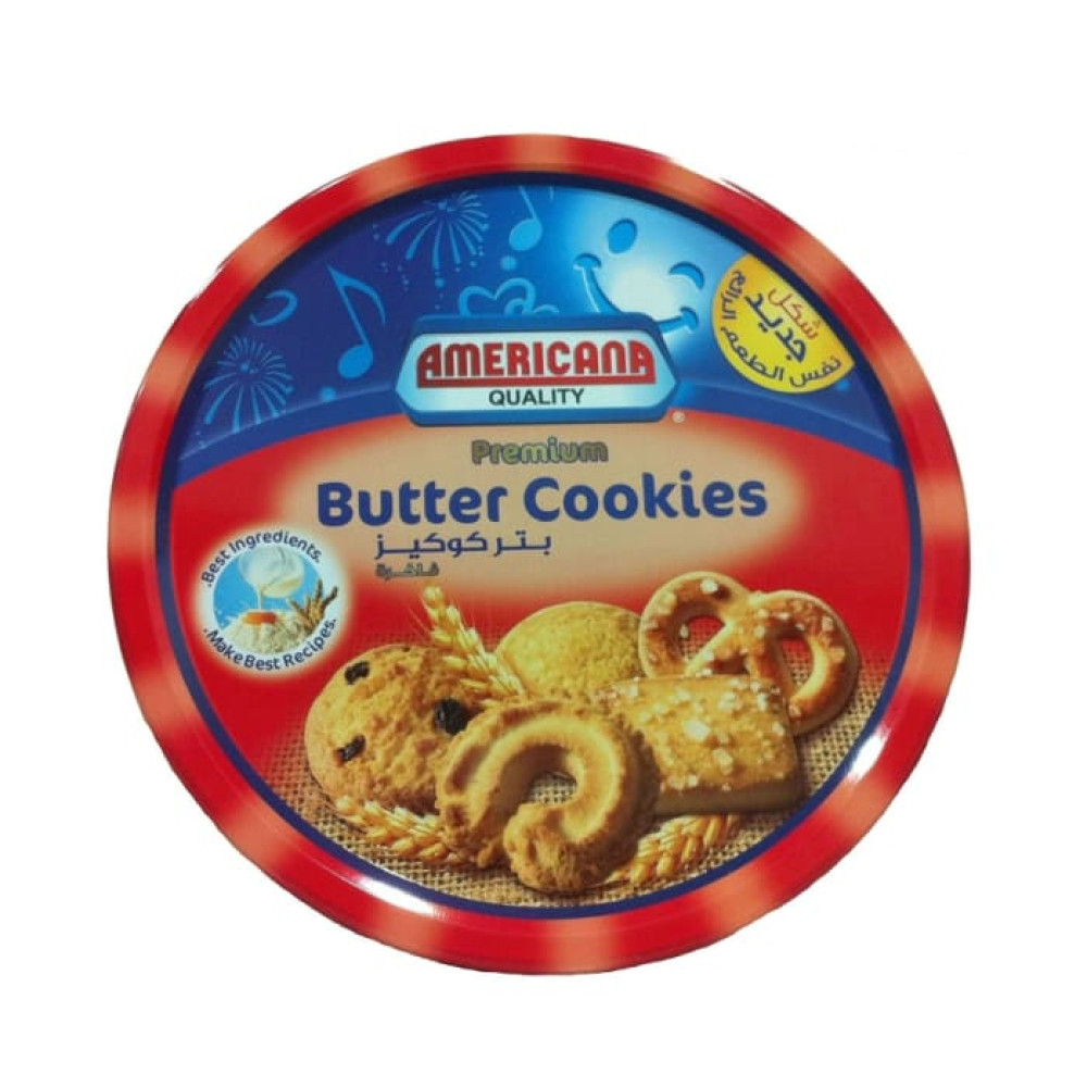 AMERICANA PREMIUM BUTTER COOKIES 454GM 