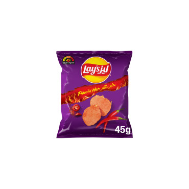 LAYS CHIPS FLAMIN HOT 45GM