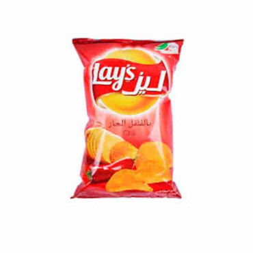 LAYS PTOATO CHIPS CHILLI 160GM 