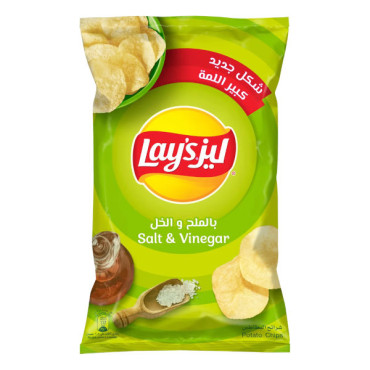 LAY'S POTATO CHIPS SALT & VINEGAR 165GM 