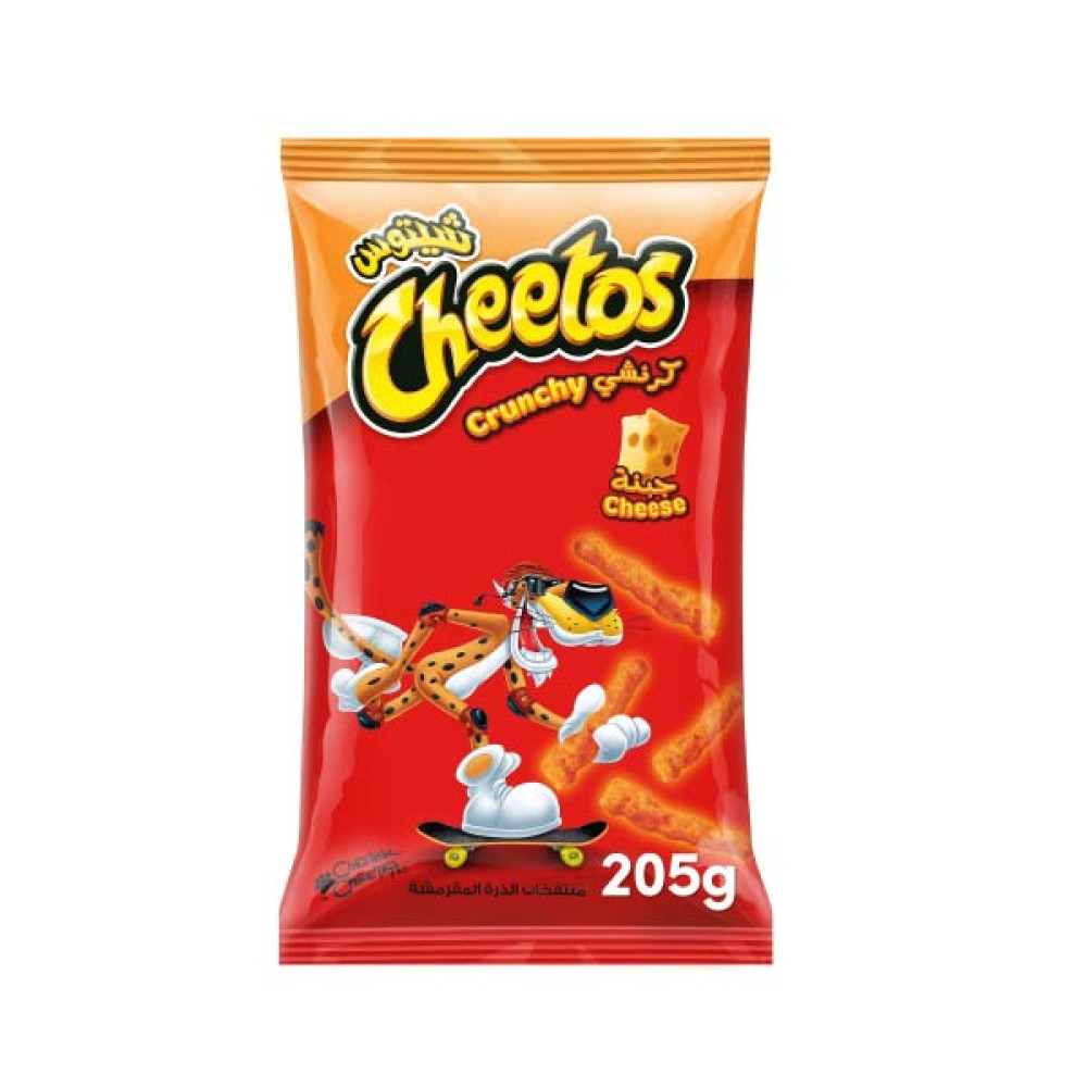 CHEETOS CRUNCHY CHEESE CORN SNACKS 205GM 