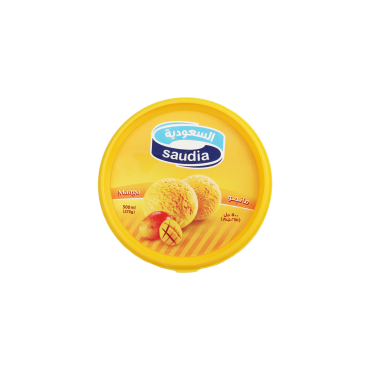 SAUDIA MANGO ICE CREAM 500ML