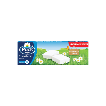 PUCK CREAM CHEESE SQUARES 216GM