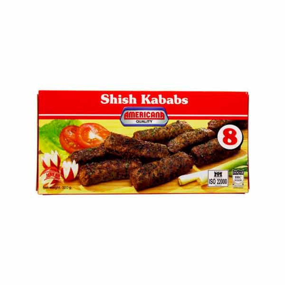 AMERICANA SHISH KABAB BEEF 320GM 