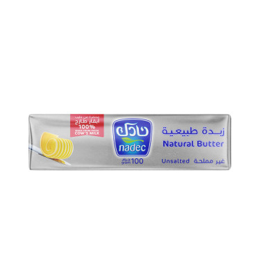 NADEC UNSALTED NATURAL BUTTER 100GM