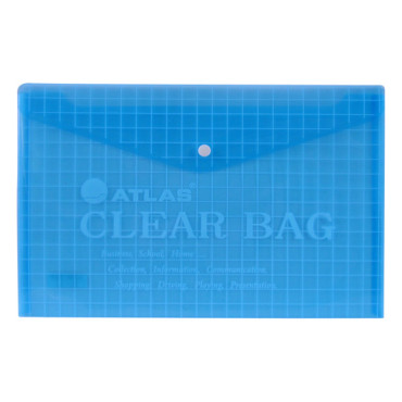 ATLAS DOCUMENT BAG - BLUE  