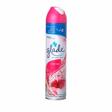 GLADE AIR FRESHENER I LOVE YOU 300ML 