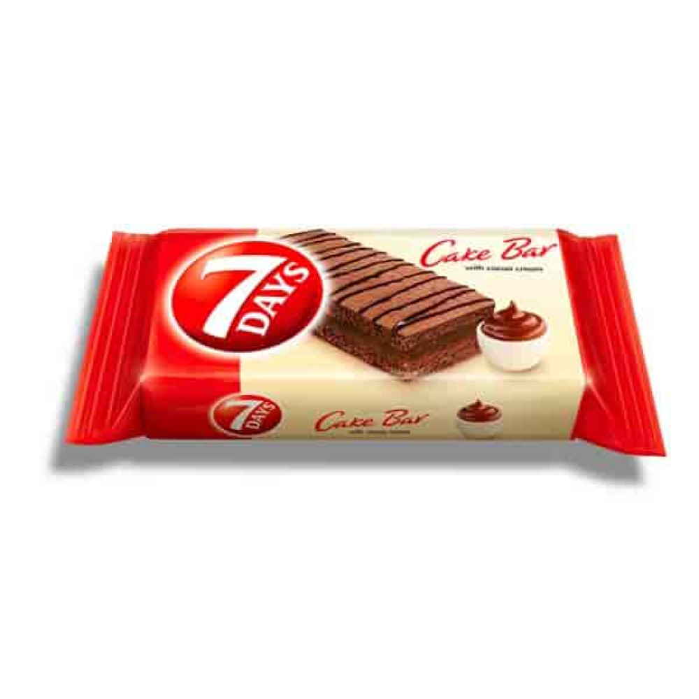 7D CAKE BAR COCOA 25GM 