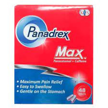 PANADREX MAX TABLETS 48'S