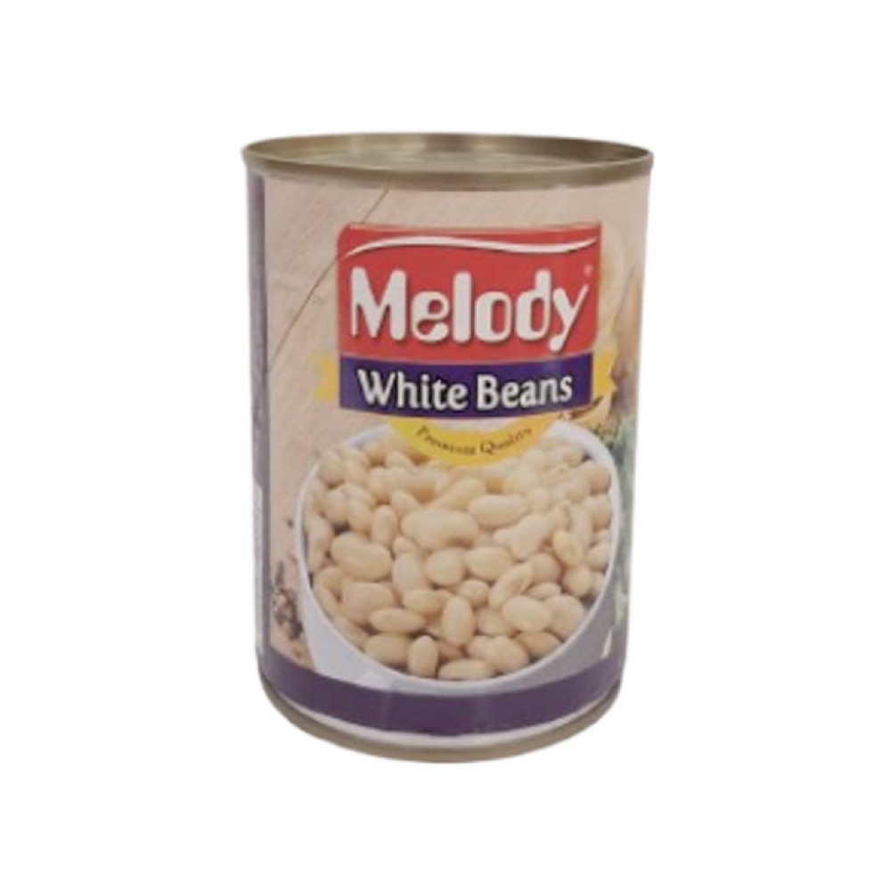 MELODY WHITE BEANS 400GM