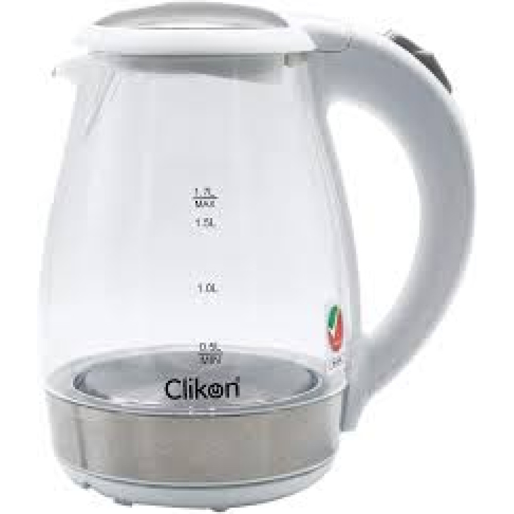 CLIKON GLASS KETTLE 1.7L-1850 2200W -CK5147
