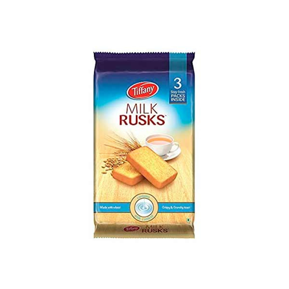 TIFFANY RUSK MILK 335GM 