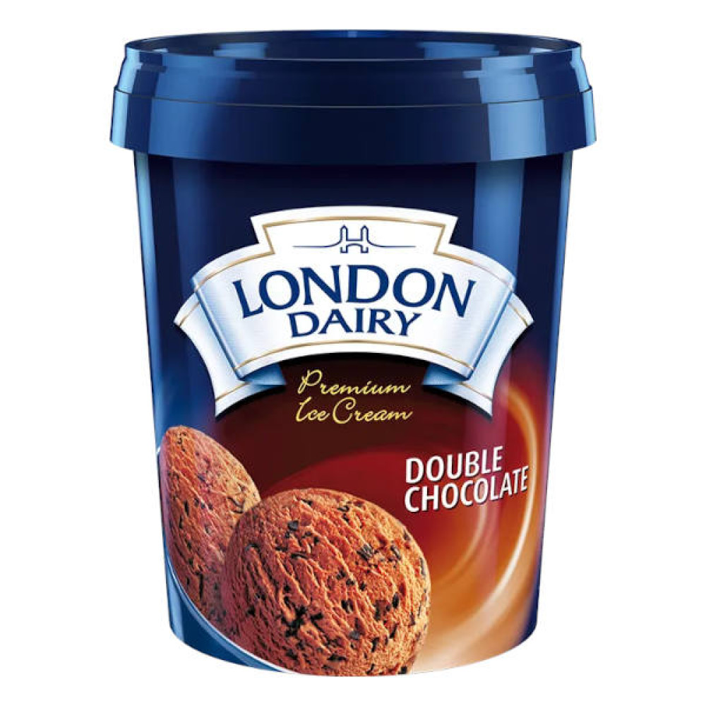 LONDON DAIRY ICE CREAM DOUBLE CHOCOLATE 500ML 