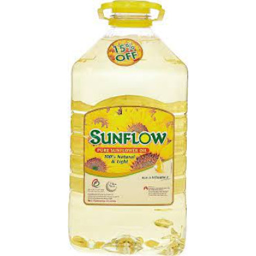 SUNFLOW SUNFLOWER OIL 5LTR
