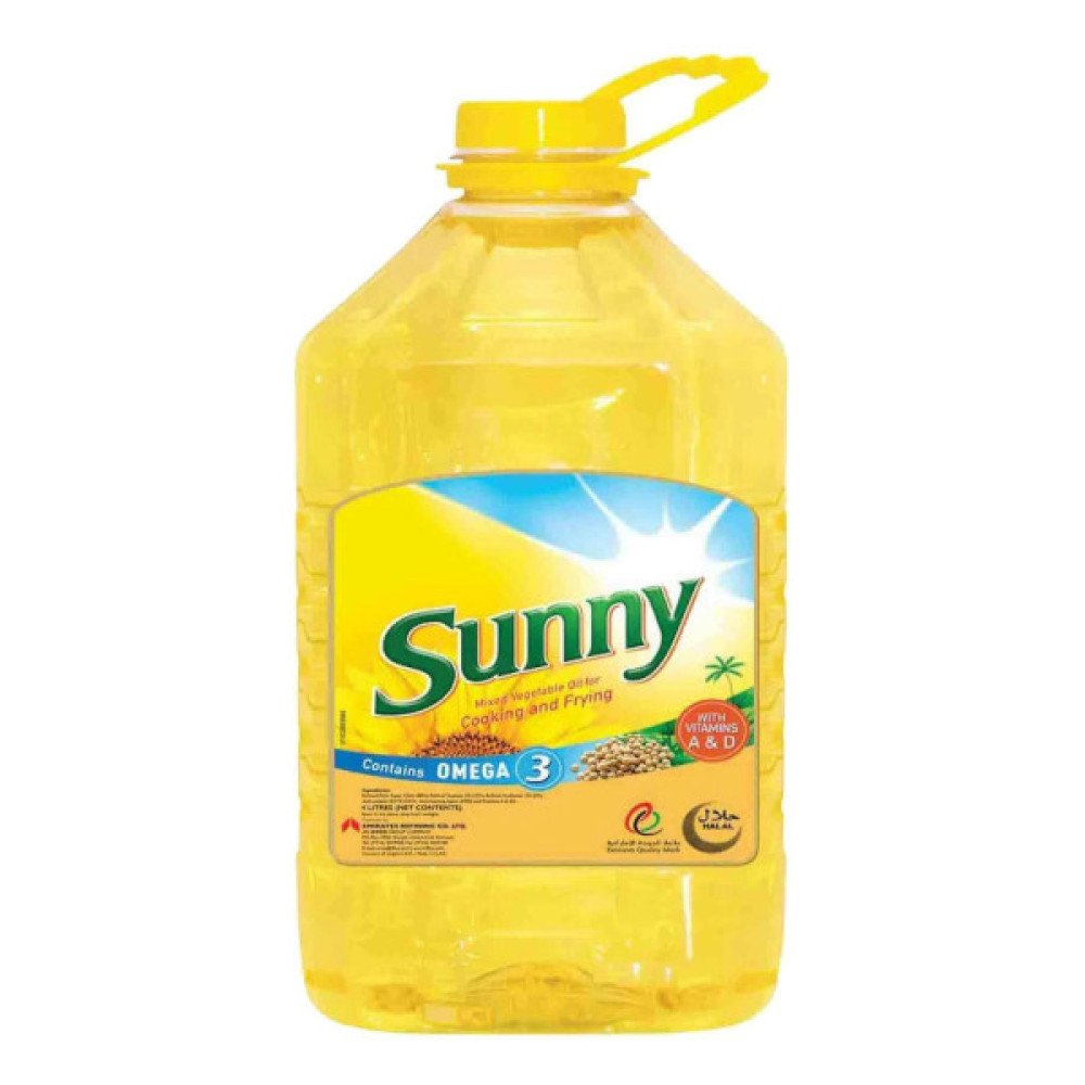 SUNNY VEGETABLE OIL 4LTR 