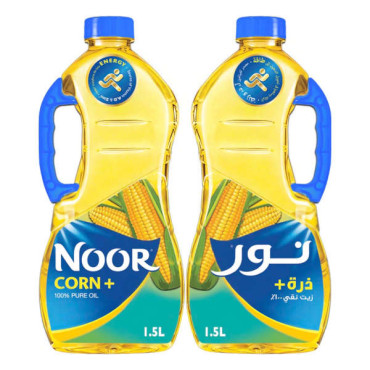 NOOR CORN OIL 2 X 1.5LTR 