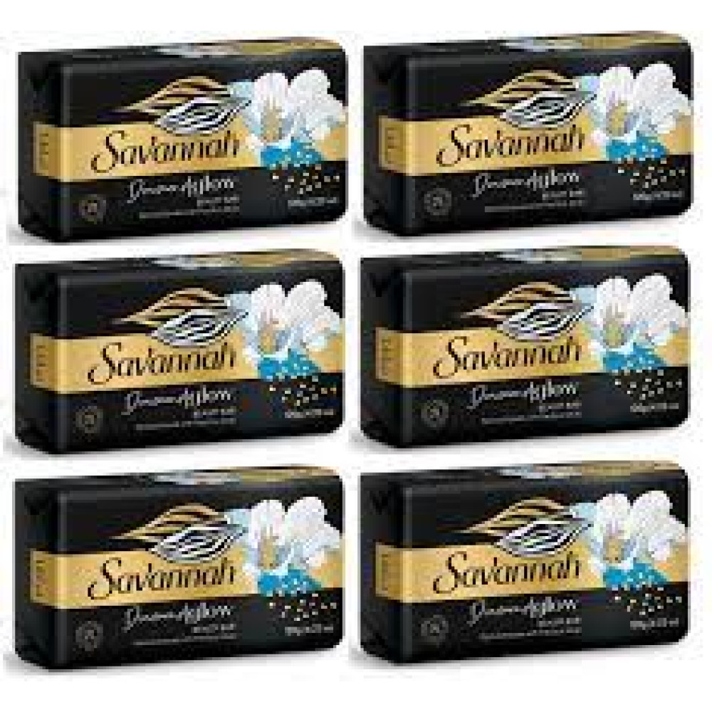 SAVANNAH BEAUTY SOAP DIAMOND GR 6 X 120 GM