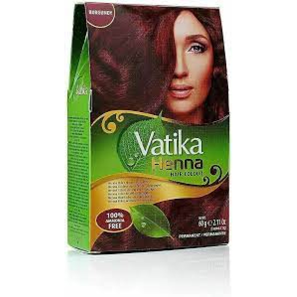 DABUR VATIKA BURGUNDY HAIR COLOUR 6X10GM