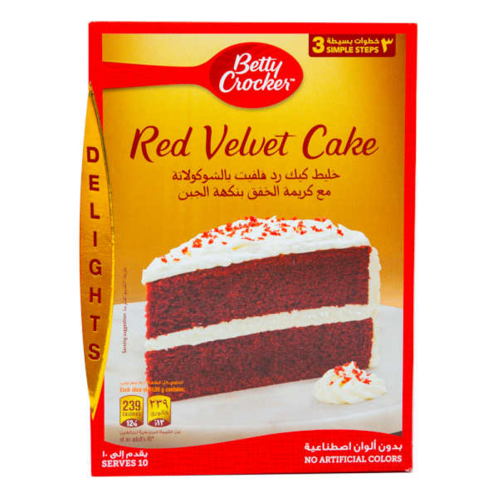 BETTY CROCKER RED VELVET CAKE MIX 395GM 