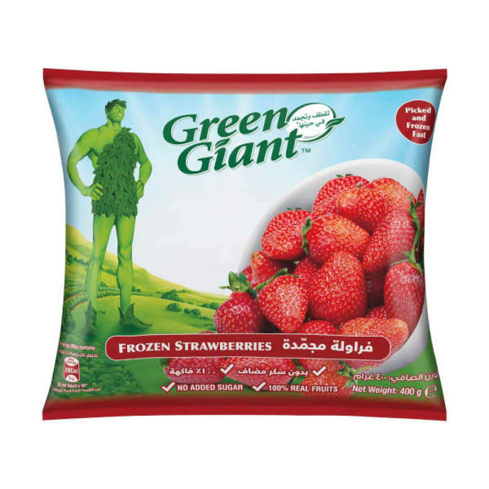 GREEN GIANT FROZEN STRAWBERRIES 400GM 