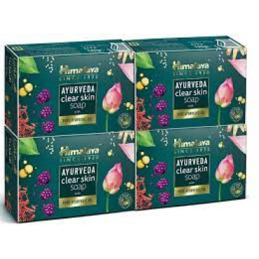 HIMALAYA AYURVEDA CLEAR SKIN SOAP 4X125GM