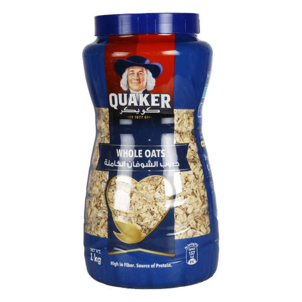 QUAKER WHOLE OATS 1KG  