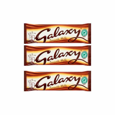 GALAXY SMOOTH MILK CHOCOLATE 3 X 80GM 