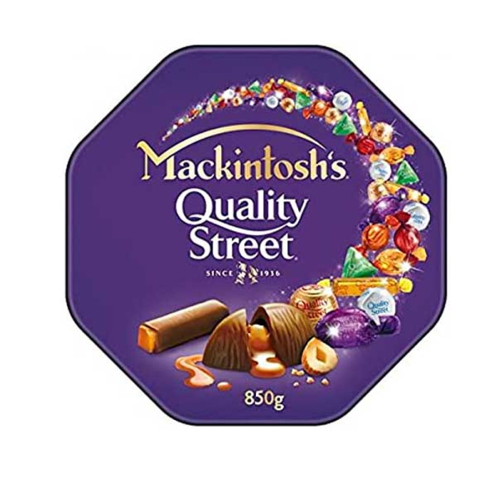 MACKINTOSHS QUALITY STREET 850GM 10% OFF 