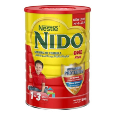 NIDO GROWING-UP MILK FORMULA ONE PLUS 1800GM 