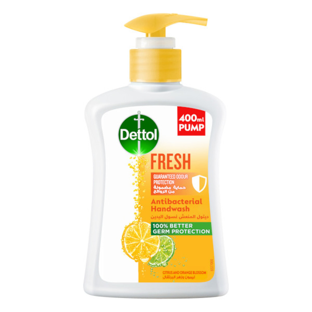 DETTOL ANTIBACTERIAL HANDWASH FRESH 400ML 