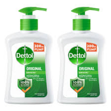 DETTOL HANDWASH ORIGINAL REFILL 2*200ML