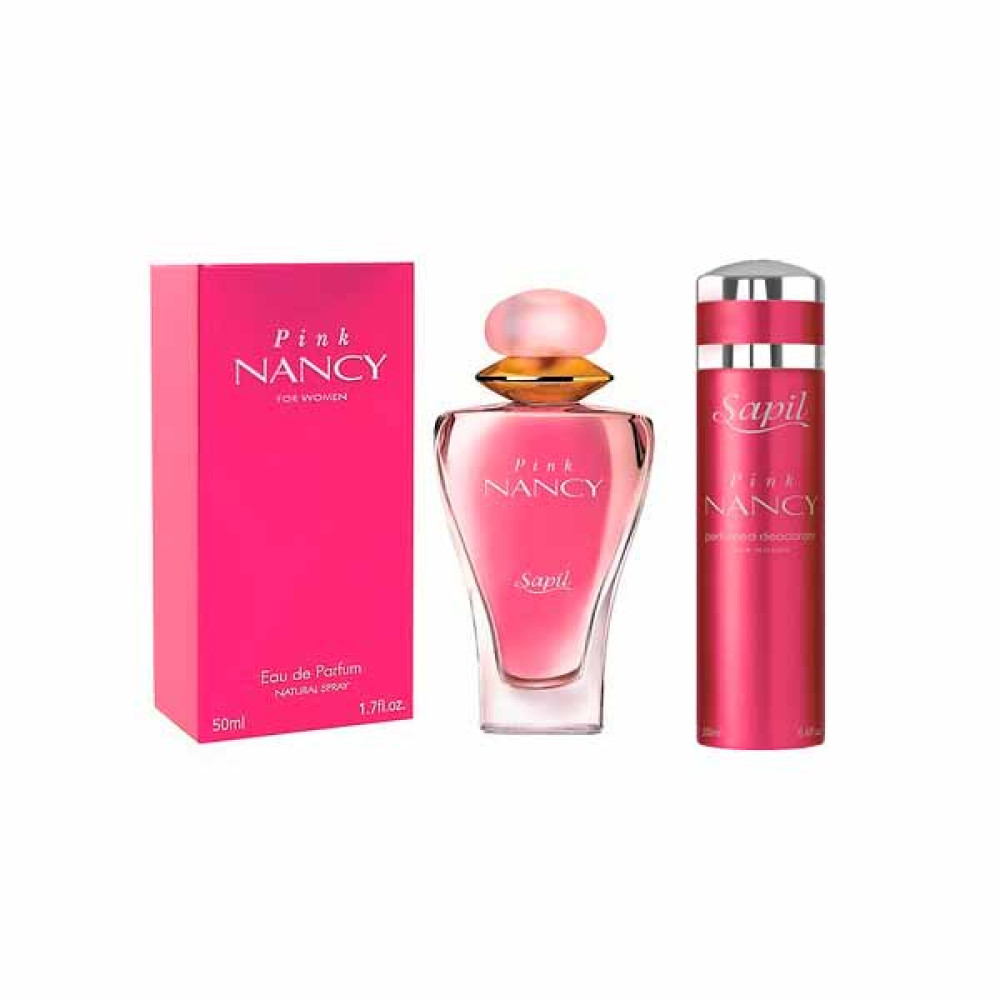 SAPIL PINK NANCY EDP FOR WOMEN 50ML + DEODERANT 200ML 