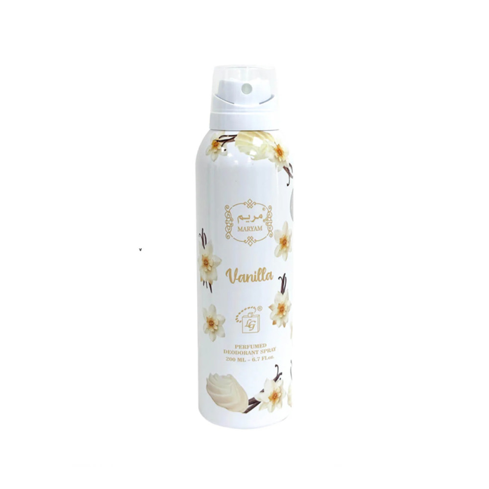 MARYAM PERFUMED DEODORANT SPRAY VANILLA 200ML
