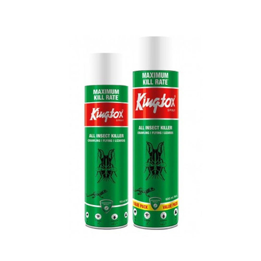 KINGTOX CRAWLING INSECT KILLER 2X300ML