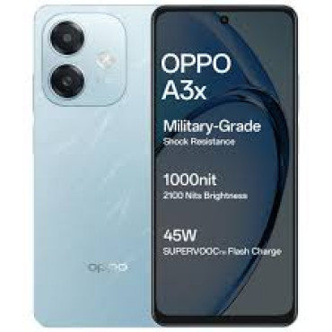 OPPO A3X 4G SMARTPHONE 4GB/128GB BLUE