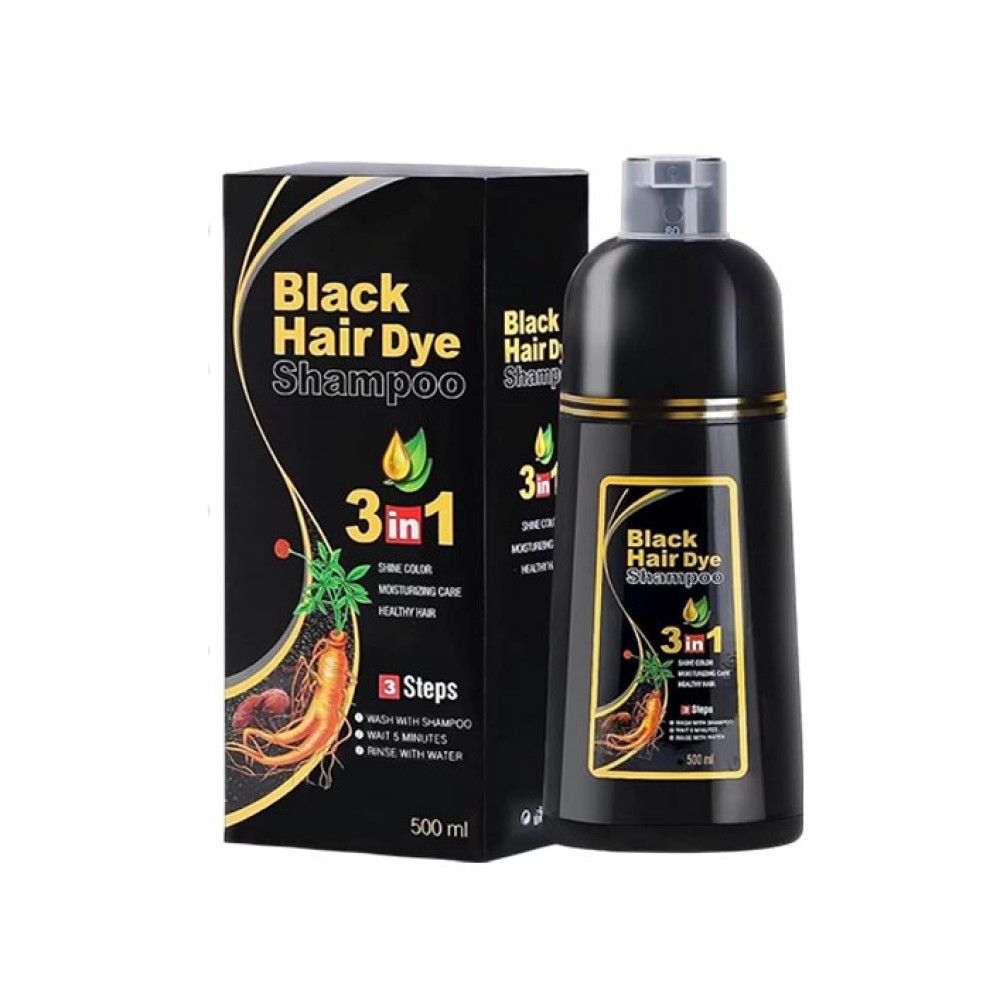 MEIDU BLACK HAIR DYE SHAMPOO 500ML