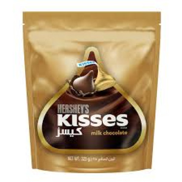 HERSHEYS KISSES MILK CHOCOLATE 325GM