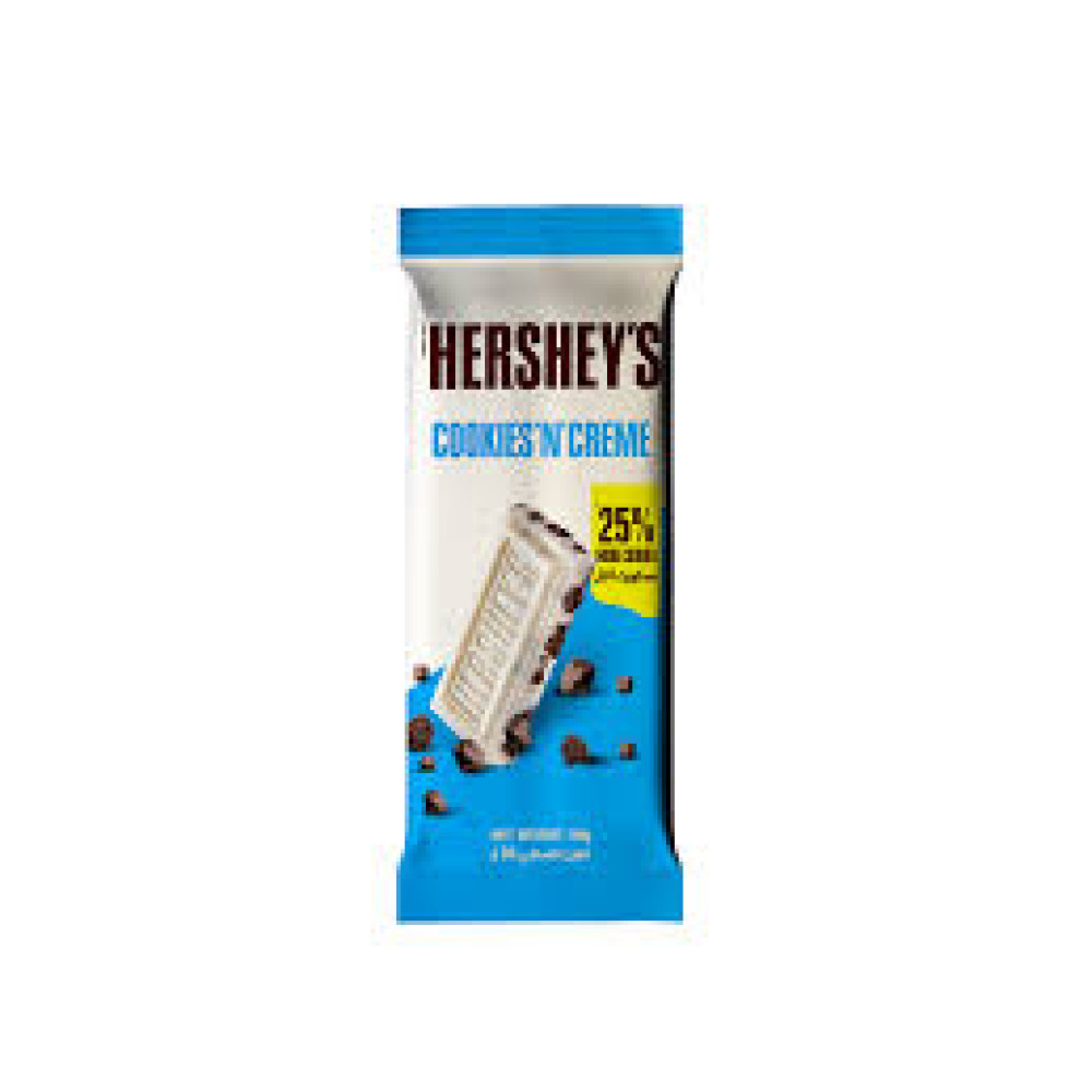 HERSHEY'S COOKIES N CREME BAR 90GM