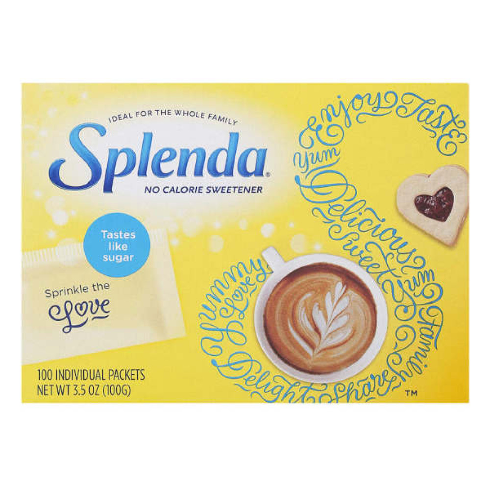 SPLENDA NO CALORIE SWEETENER 100GM 