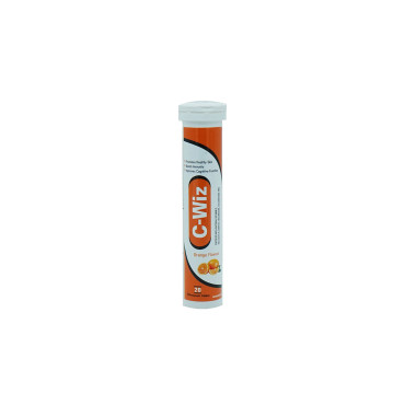 CAWELLS VITAMIN C EFFERVESCENT 20 TABLETS ORANGE