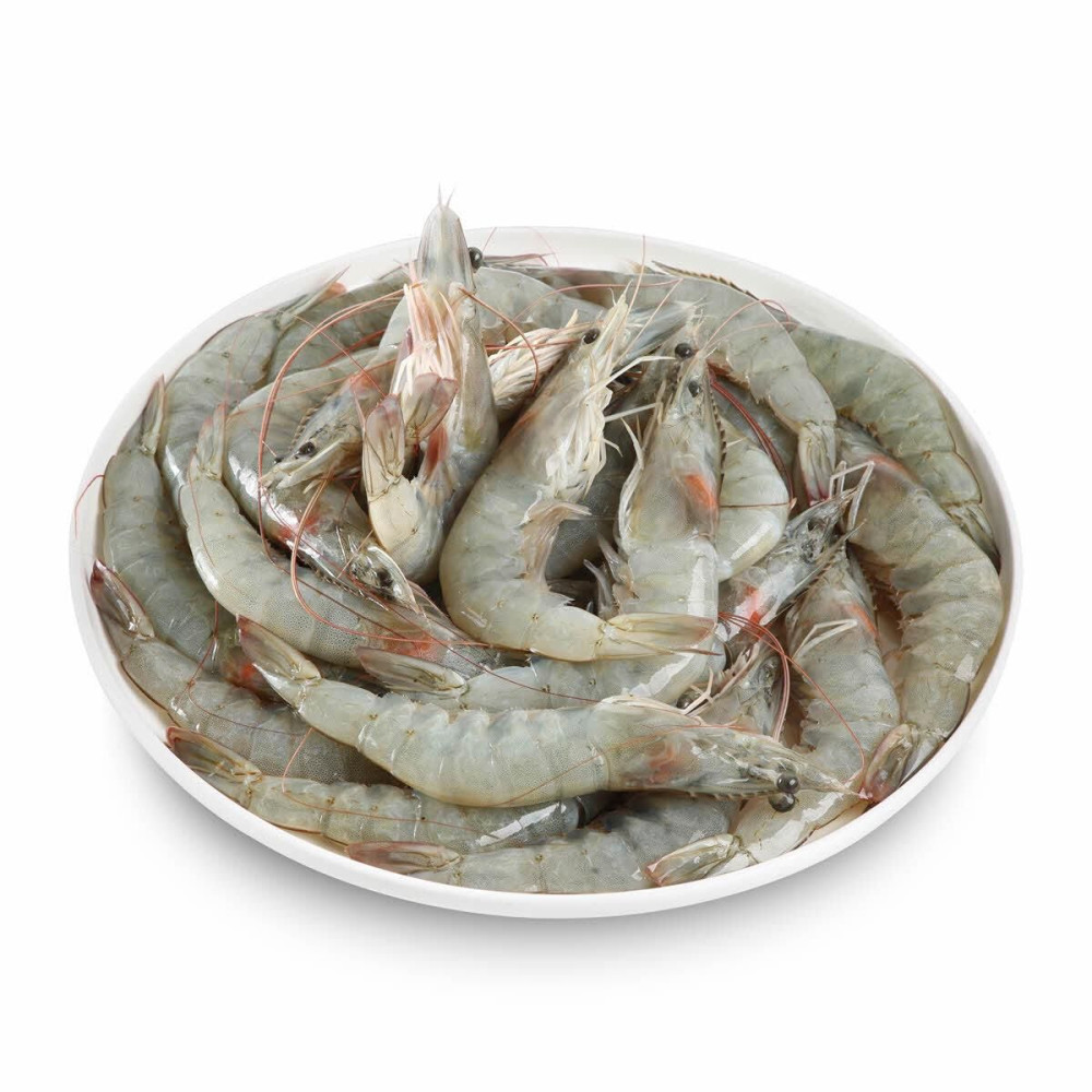 FRESH FARMED SHRIMPS - 1KG PKT