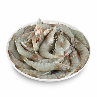 FRESH FARMED SHRIMPS - 1KG PKT