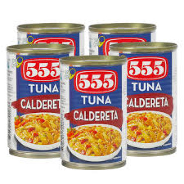 PHL 555 TUNA ASSORTED 5S*155GM
