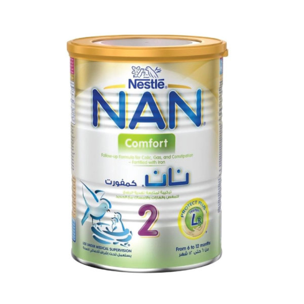 NESTLE NAN COMFORT 2 STARTER INFANT FORMULA 400GM 